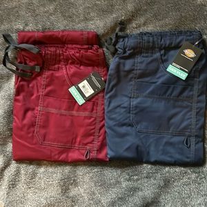 2 pair of Dickies Gen-flex scrub pants